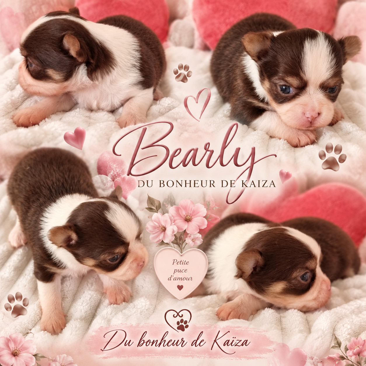 Du Bonheur De Kaïza - Chiots disponibles - Chihuahua